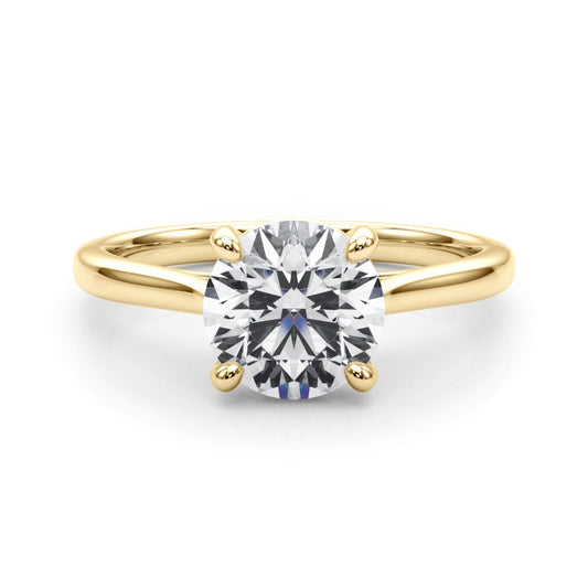 Elena Round Solitaire Engagement Ring