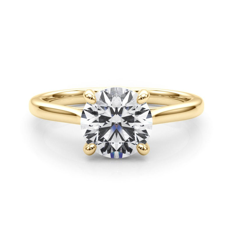 Elena Round Solitaire Engagement Ring