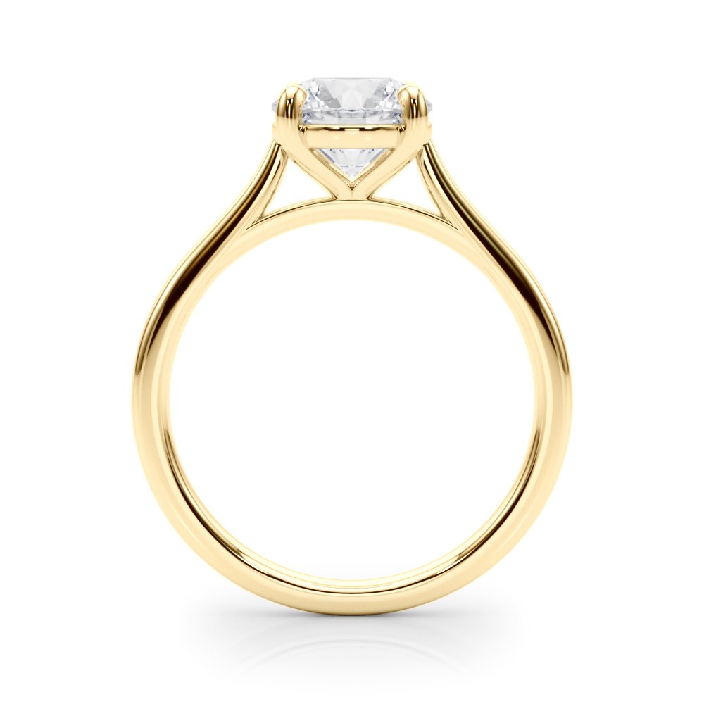 Elena Round Solitaire Engagement Ring