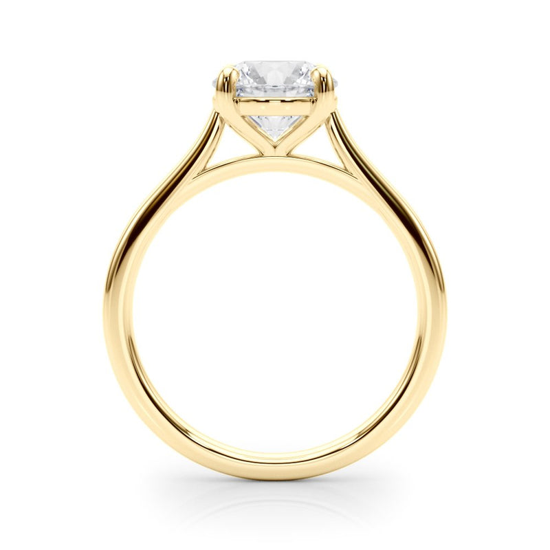 Elena Round Solitaire Engagement Ring