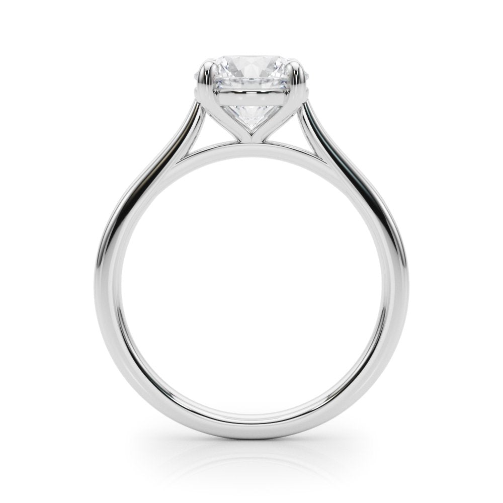 Elena Round Solitaire Engagement Ring