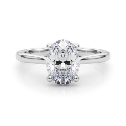 Dina Oval Solitaire Engagement Ring