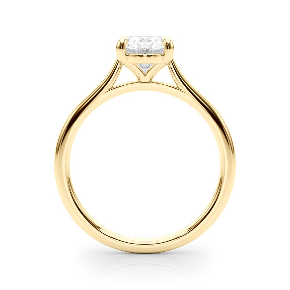 Dina Oval Solitaire Engagement Ring