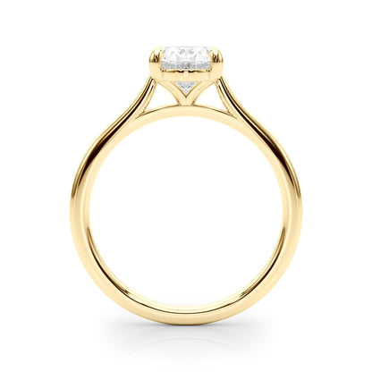 Dina Oval Solitaire Engagement Ring