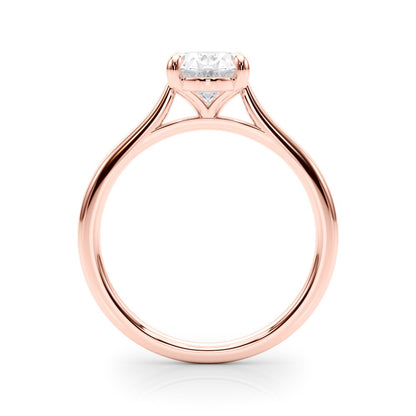 Dina Oval Solitaire Engagement Ring