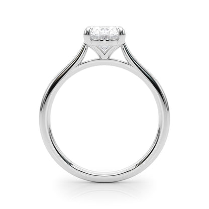 Dina Oval Solitaire Engagement Ring