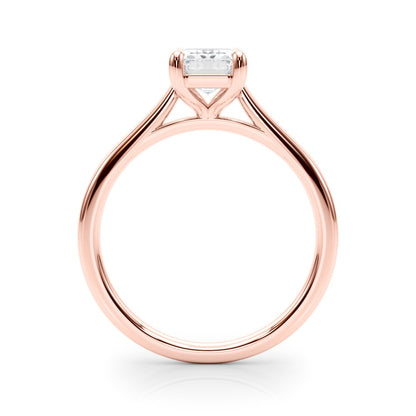 Cleo Emerald Cut Solitaire Engagement Ring