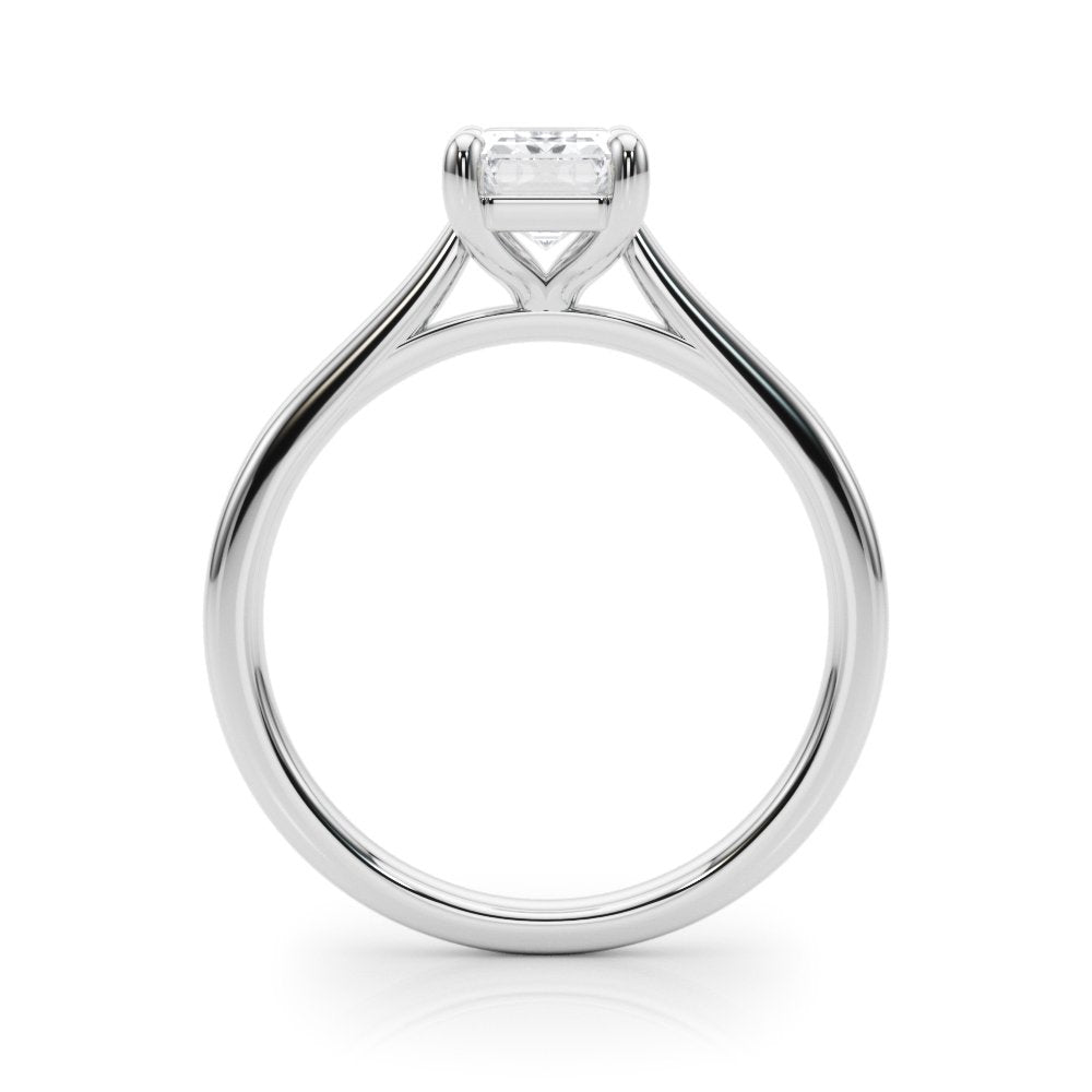 Cleo Emerald Cut Solitaire Engagement Ring