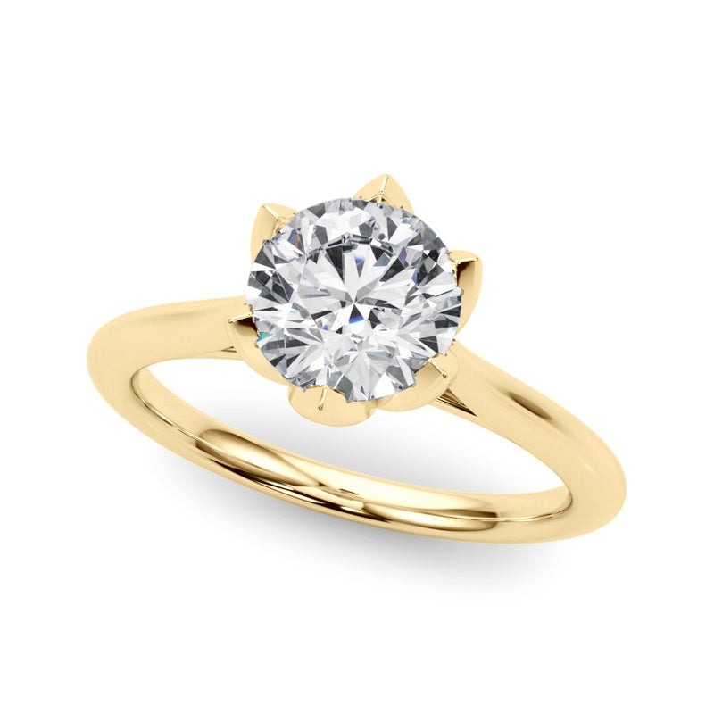 Cara Round Solitaire Engagement Ring