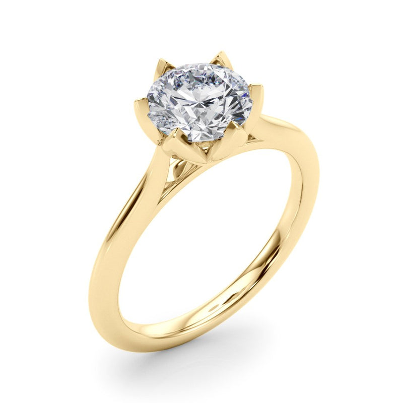 Cara Round Solitaire Engagement Ring