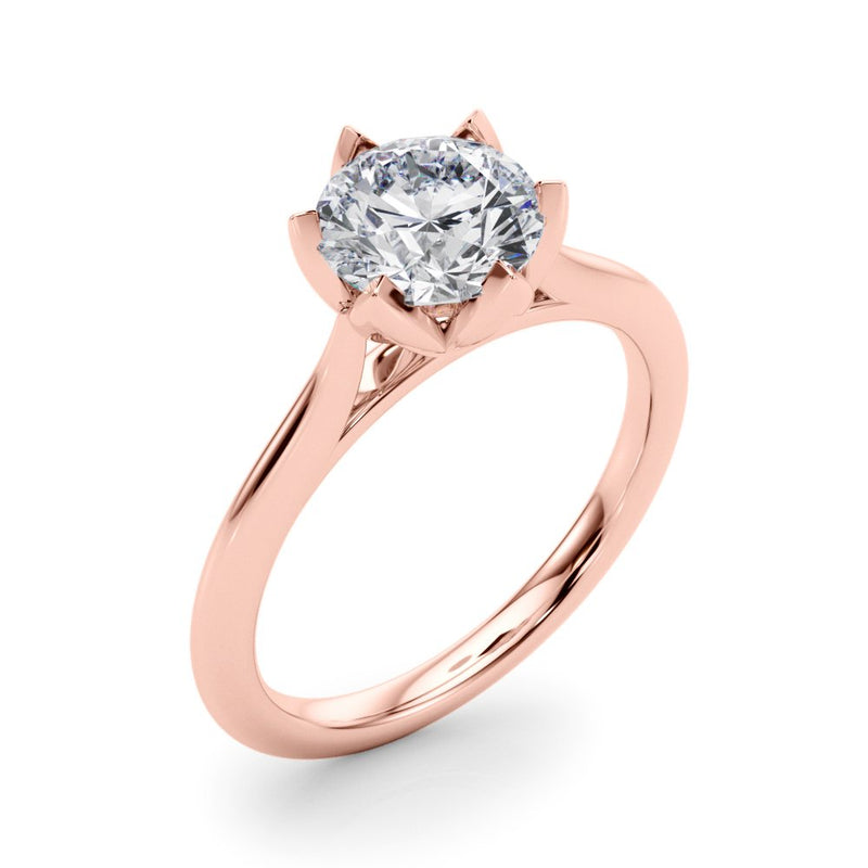 Cara Round Solitaire Engagement Ring
