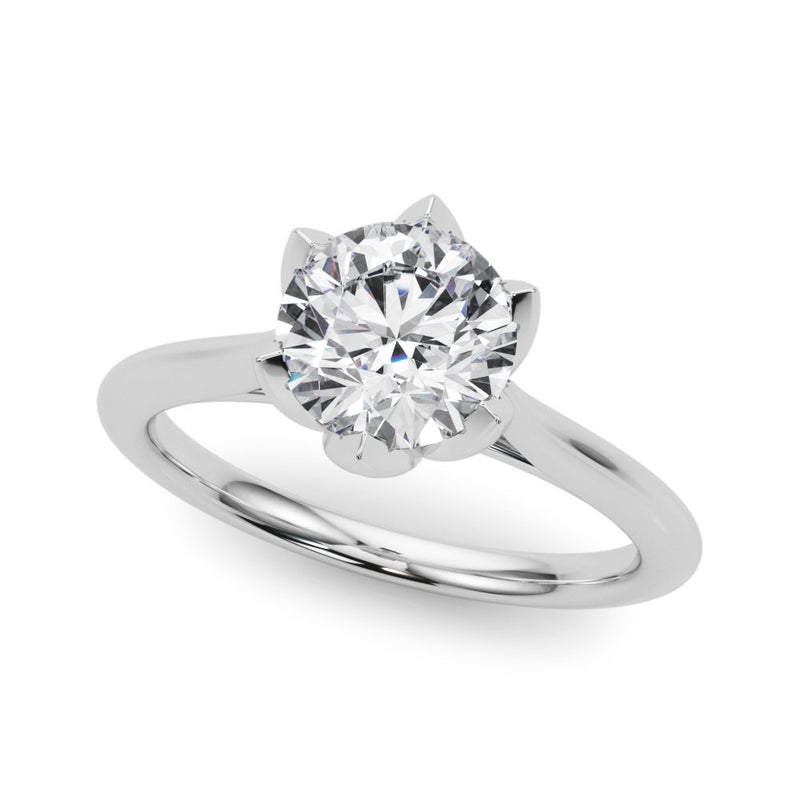 Cara Round Solitaire Engagement Ring