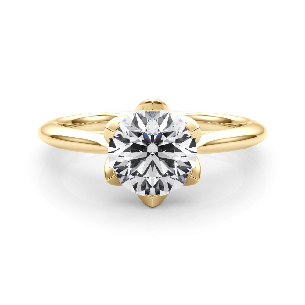 Cara Round Solitaire Engagement Ring