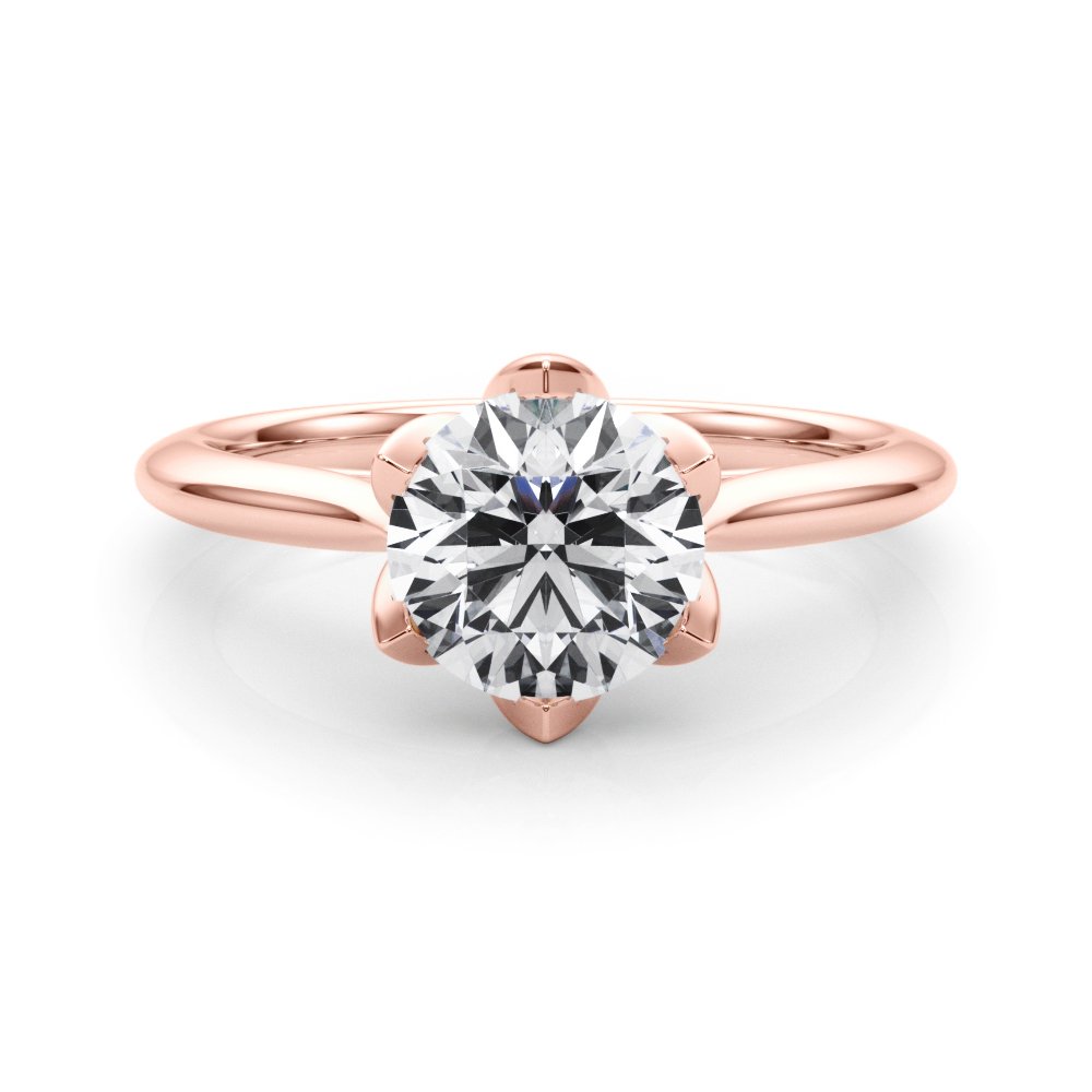Cara Round Solitaire Engagement Ring