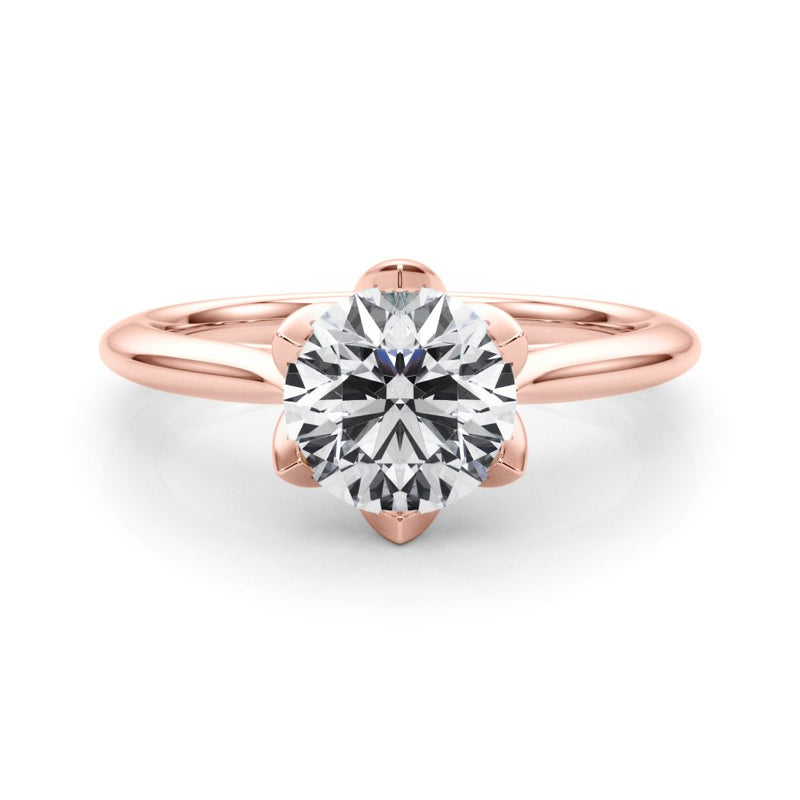Cara Round Solitaire Engagement Ring