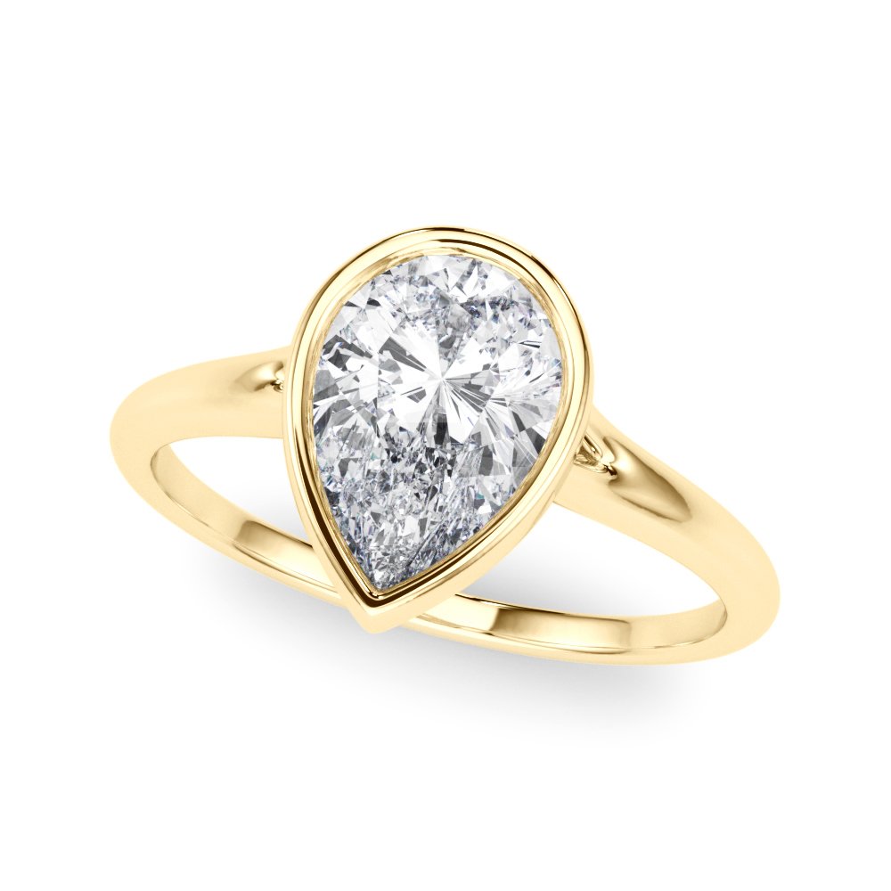 Sasha Pear Solitaire Engagement Ring