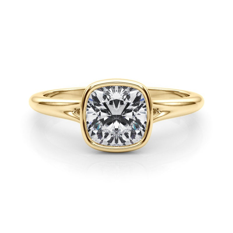 Romy Cushion Solitaire Engagement Ring