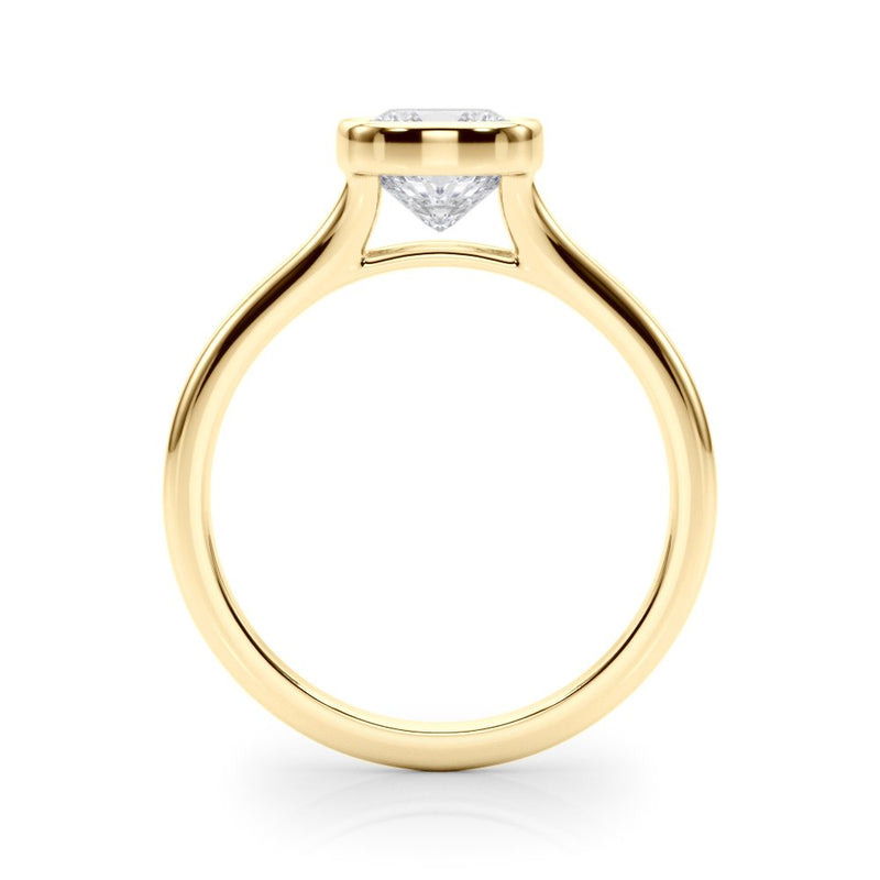 Romy Cushion Solitaire Engagement Ring