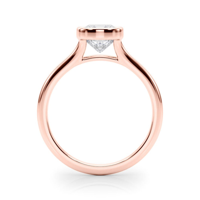 Romy Cushion Solitaire Engagement Ring