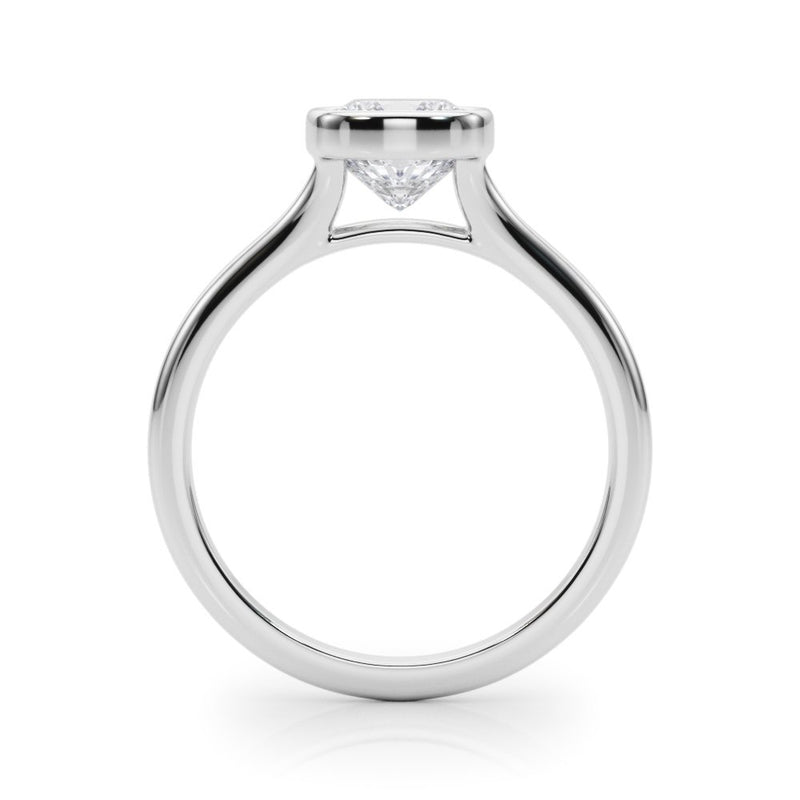 Romy Cushion Solitaire Engagement Ring
