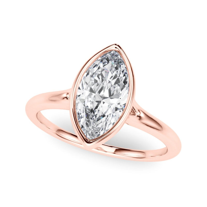 Paige Marquise Solitaire Engagement Ring