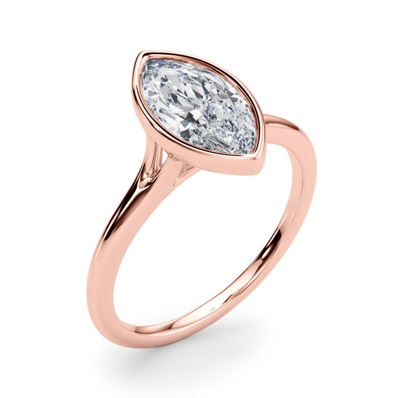 Paige Marquise Solitaire Engagement Ring