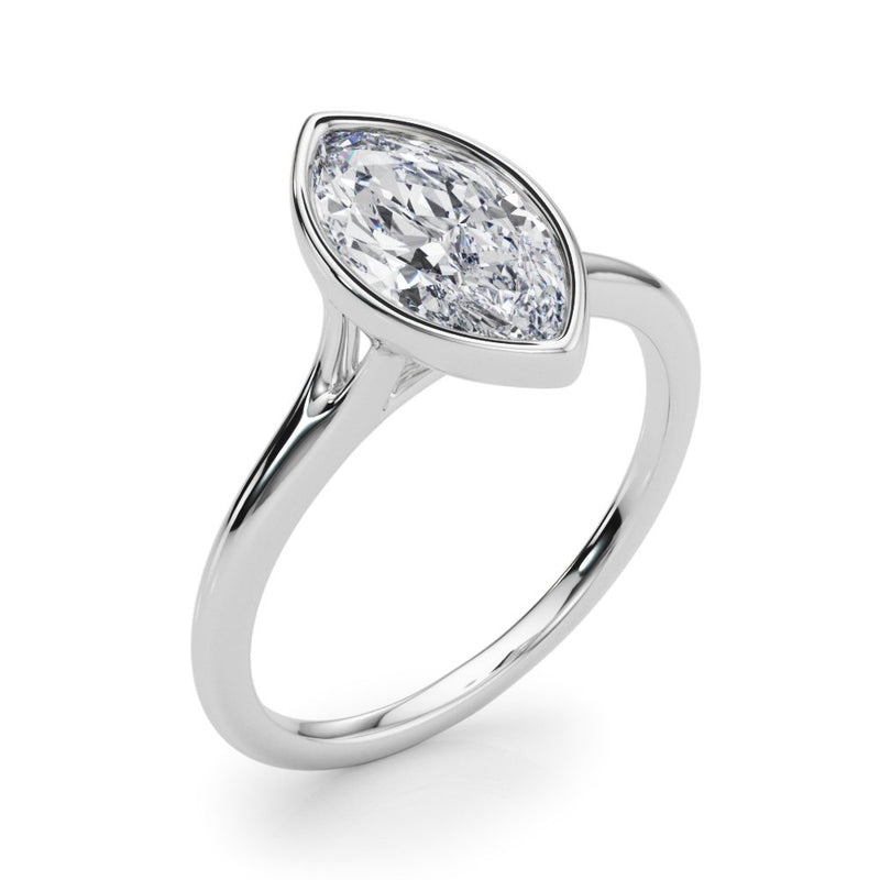 Paige Marquise Solitaire Engagement Ring