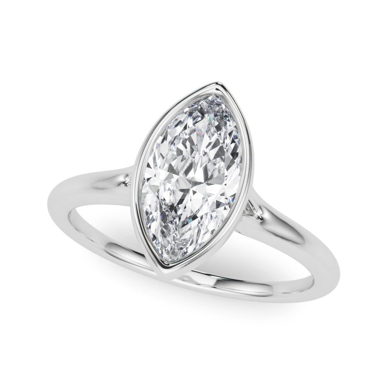 Paige Marquise Solitaire Engagement Ring