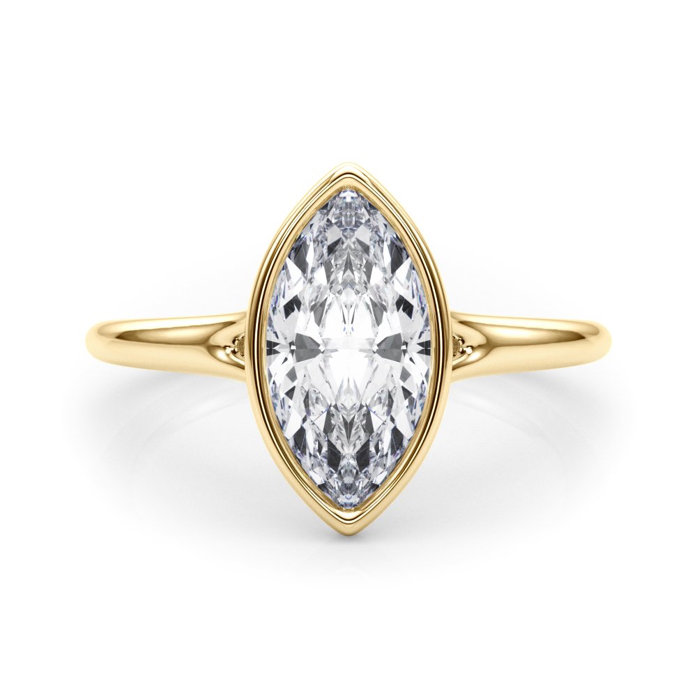 Paige Marquise Solitaire Engagement Ring