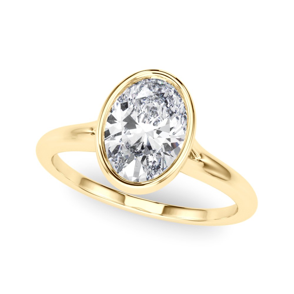 Odile Oval Solitaire Engagement Ring