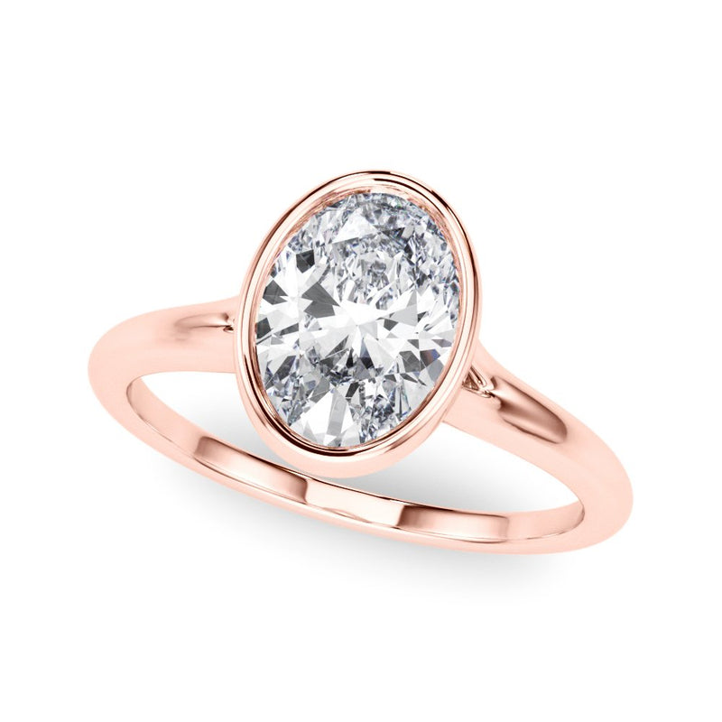 Odile Oval Solitaire Engagement Ring