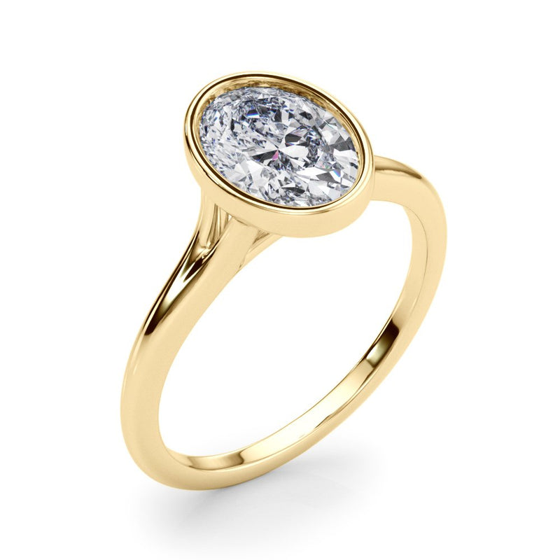 Odile Oval Solitaire Engagement Ring