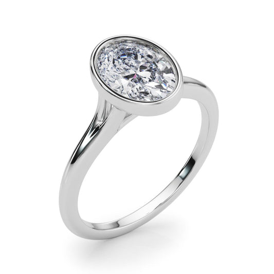 Odile Oval Solitaire Engagement Ring