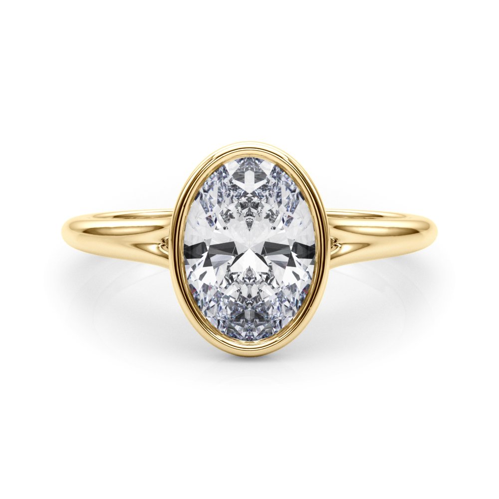 Odile Oval Solitaire Engagement Ring