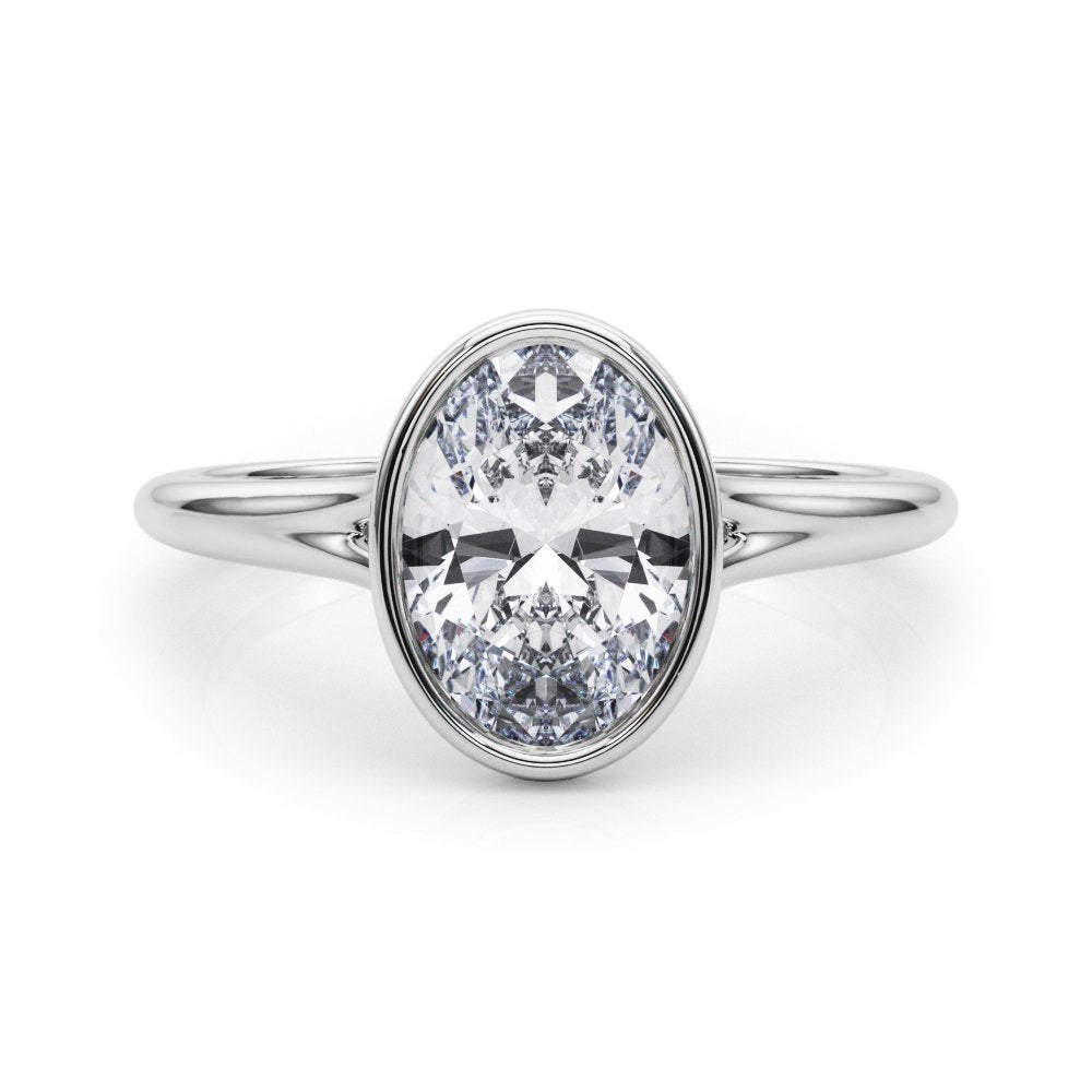 Odile Oval Solitaire Engagement Ring