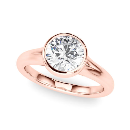 Amy Round Solitaire Engagement Ring