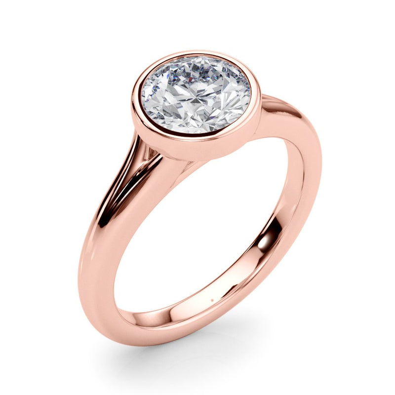 Amy Round Solitaire Engagement Ring