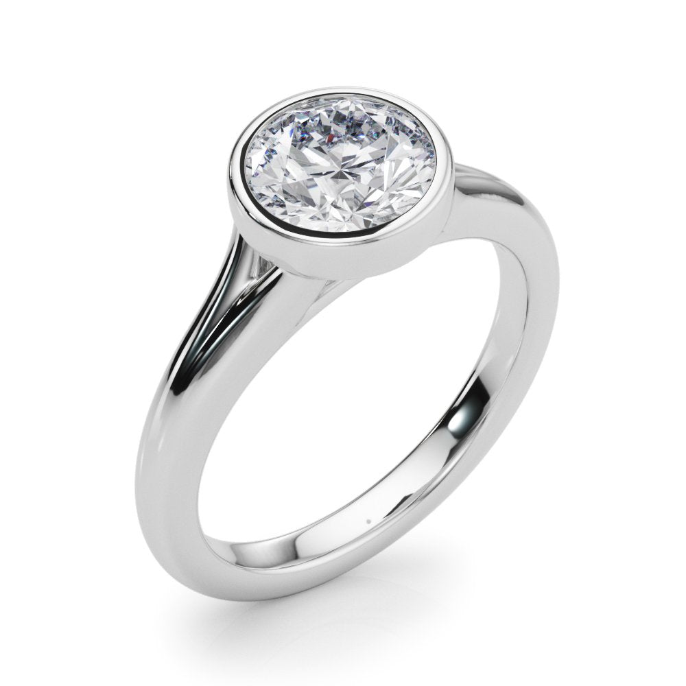 Amy Round Solitaire Engagement Ring