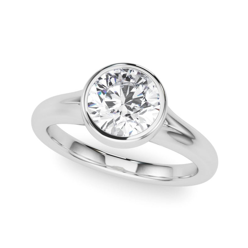 Amy Round Solitaire Engagement Ring