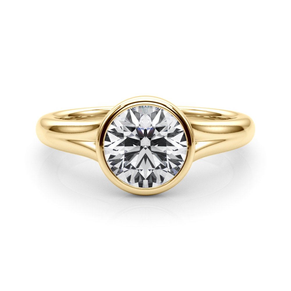 Amy Round Solitaire Engagement Ring