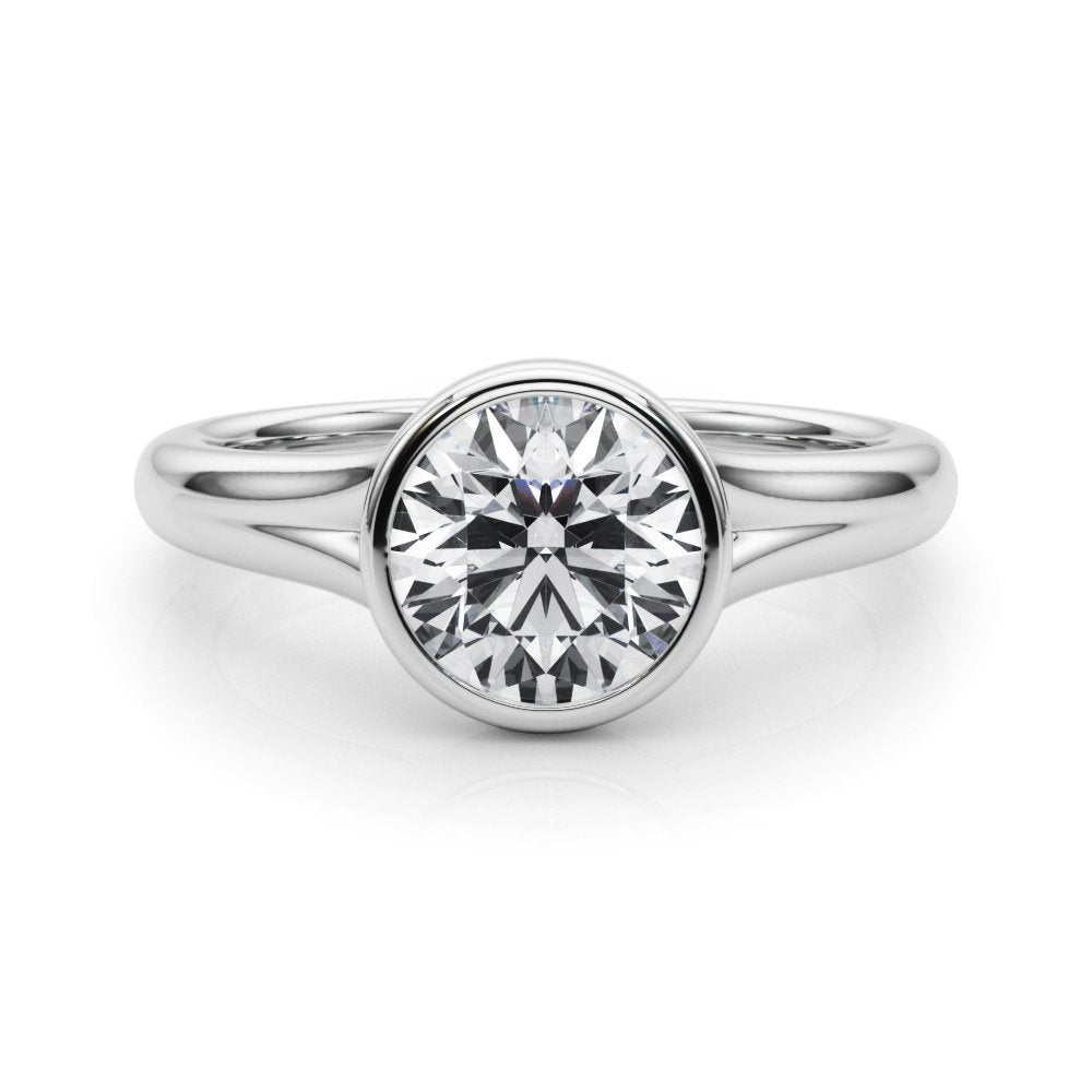 Amy Round Solitaire Engagement Ring