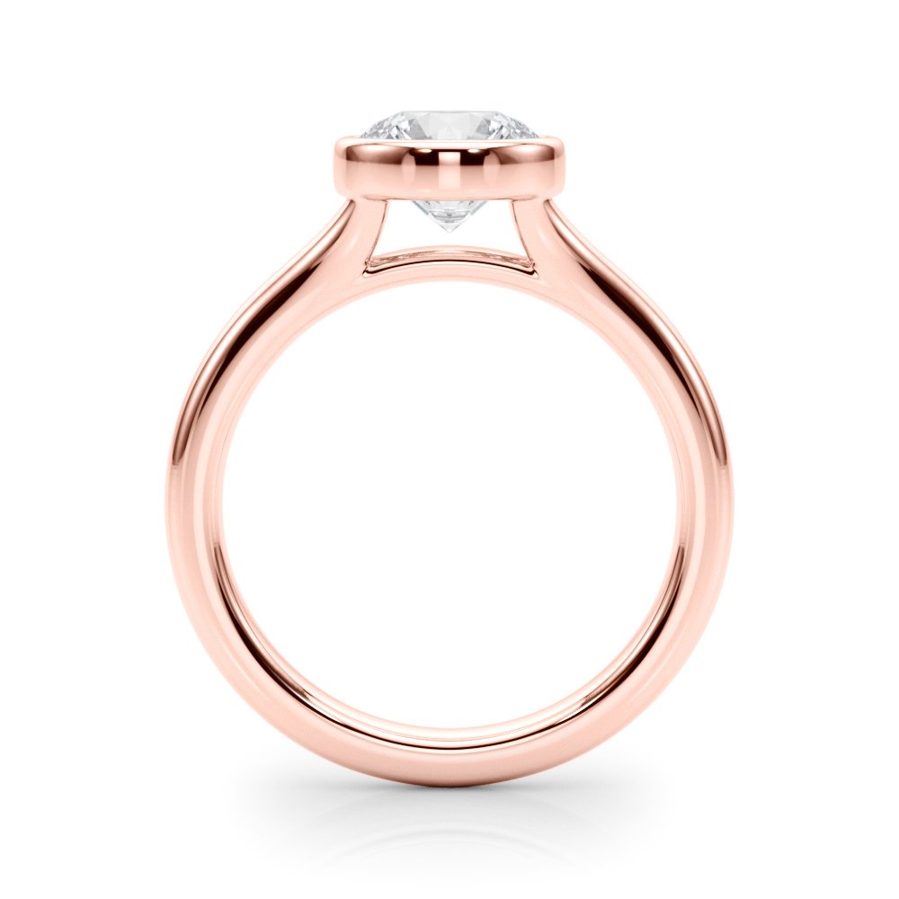 Amy Round Solitaire Engagement Ring