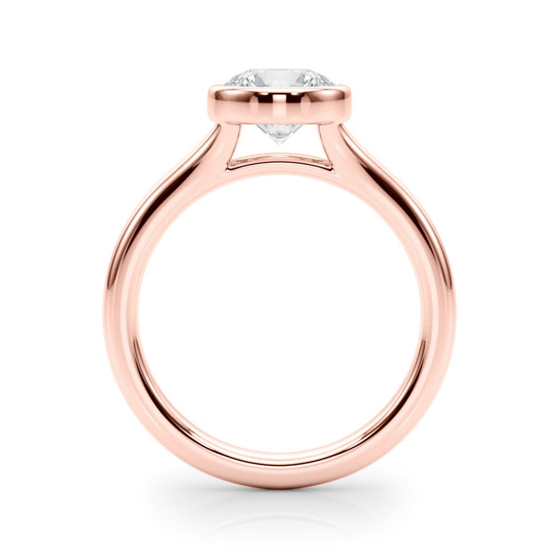 Amy Round Solitaire Engagement Ring