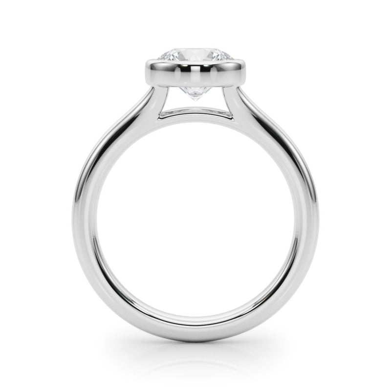 Amy Round Solitaire Engagement Ring