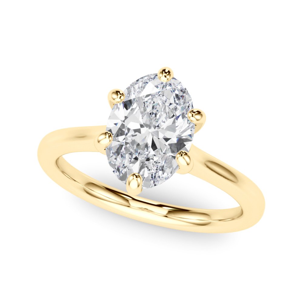 Eve Oval Solitaire Engagement Ring