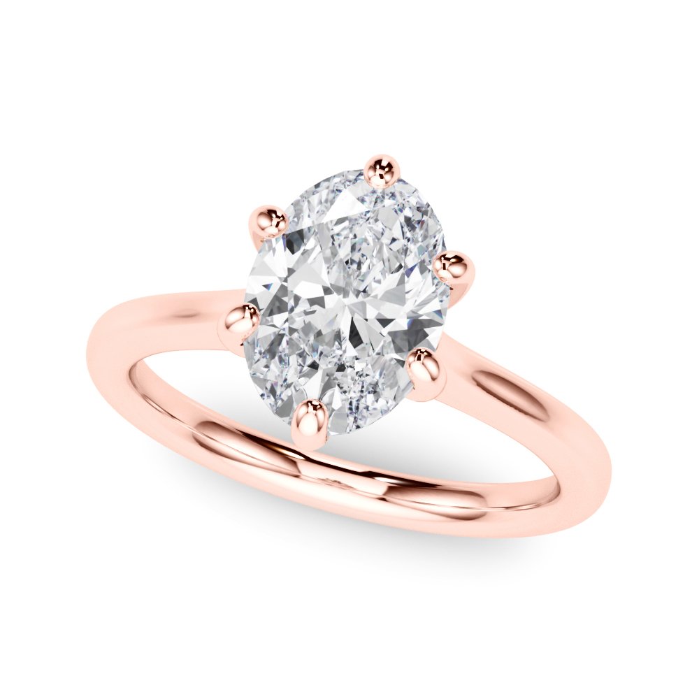 Eve Oval Solitaire Engagement Ring