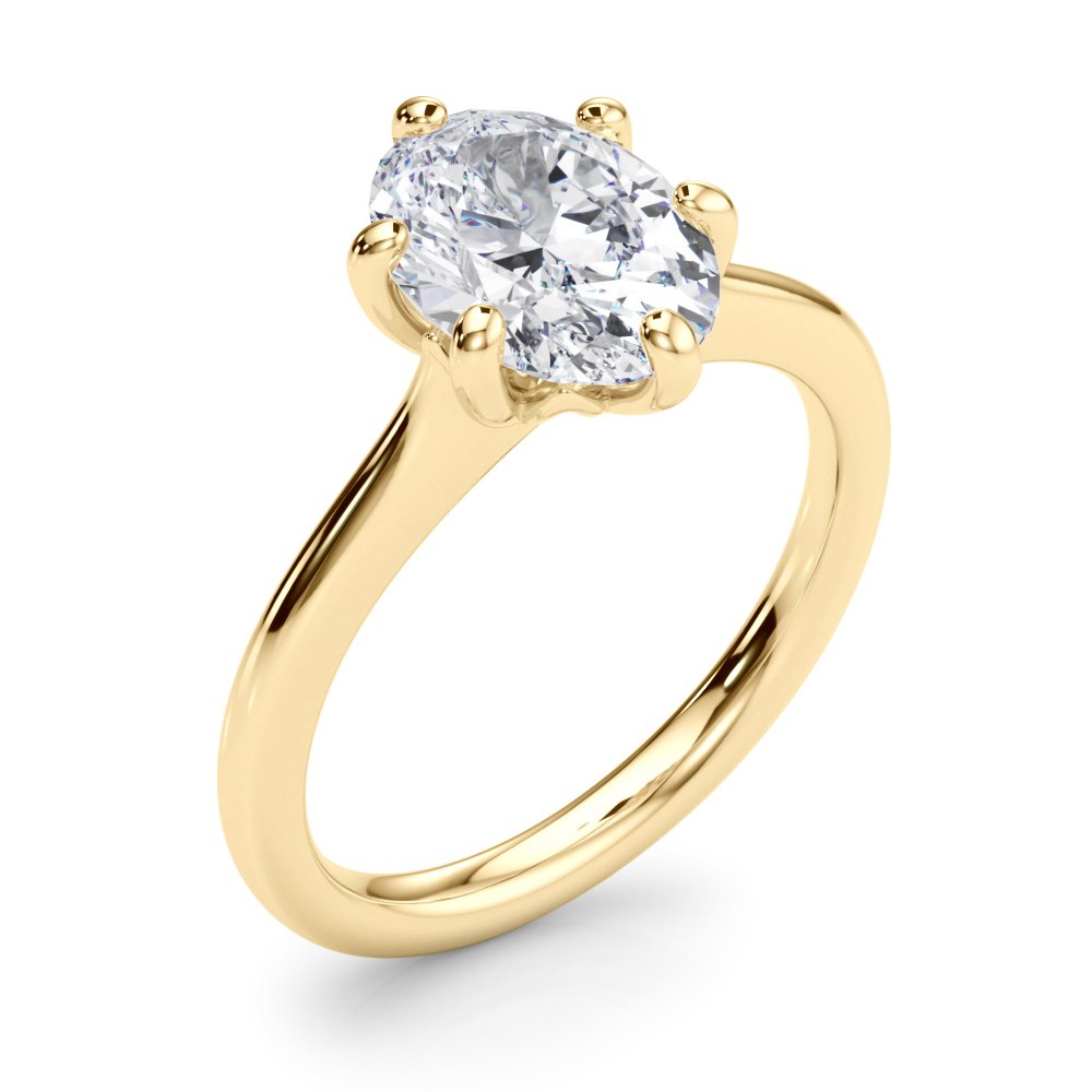 Eve Oval Solitaire Engagement Ring