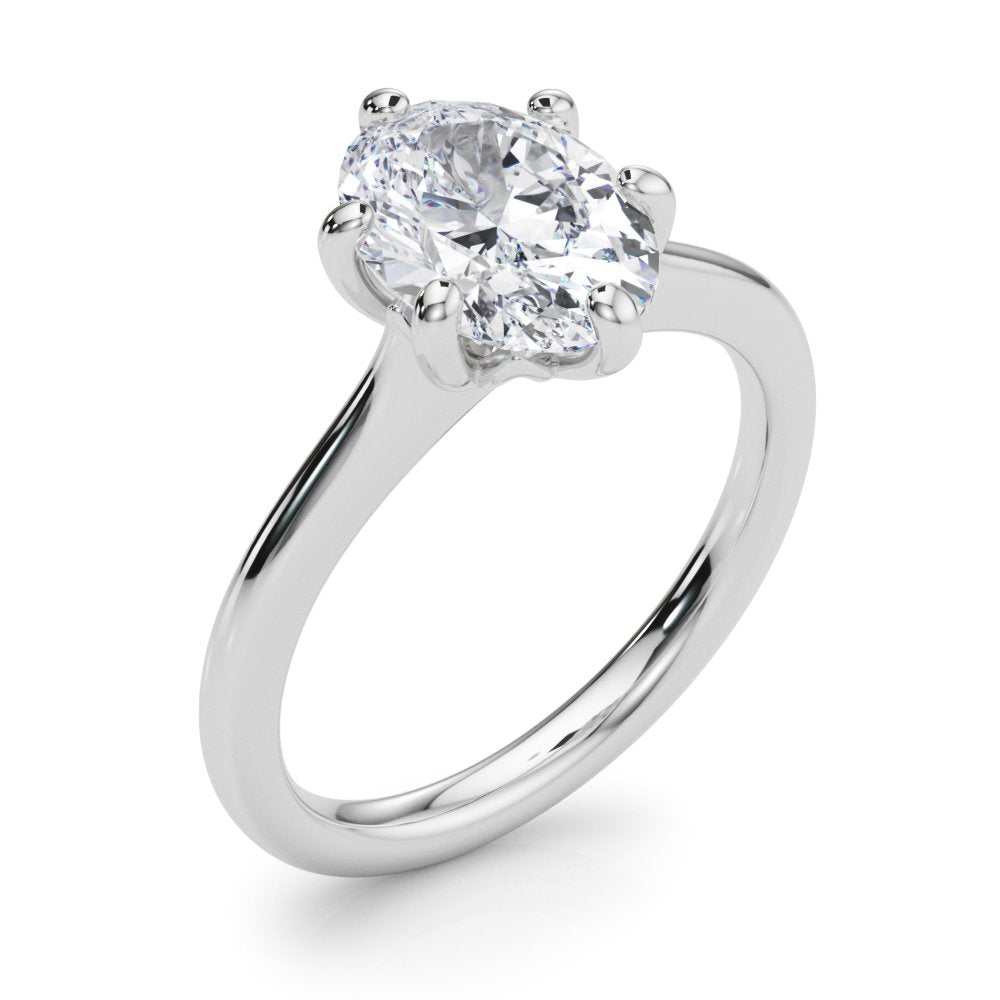 Eve Oval Solitaire Engagement Ring