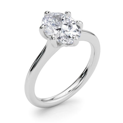 Eve Oval Solitaire Engagement Ring