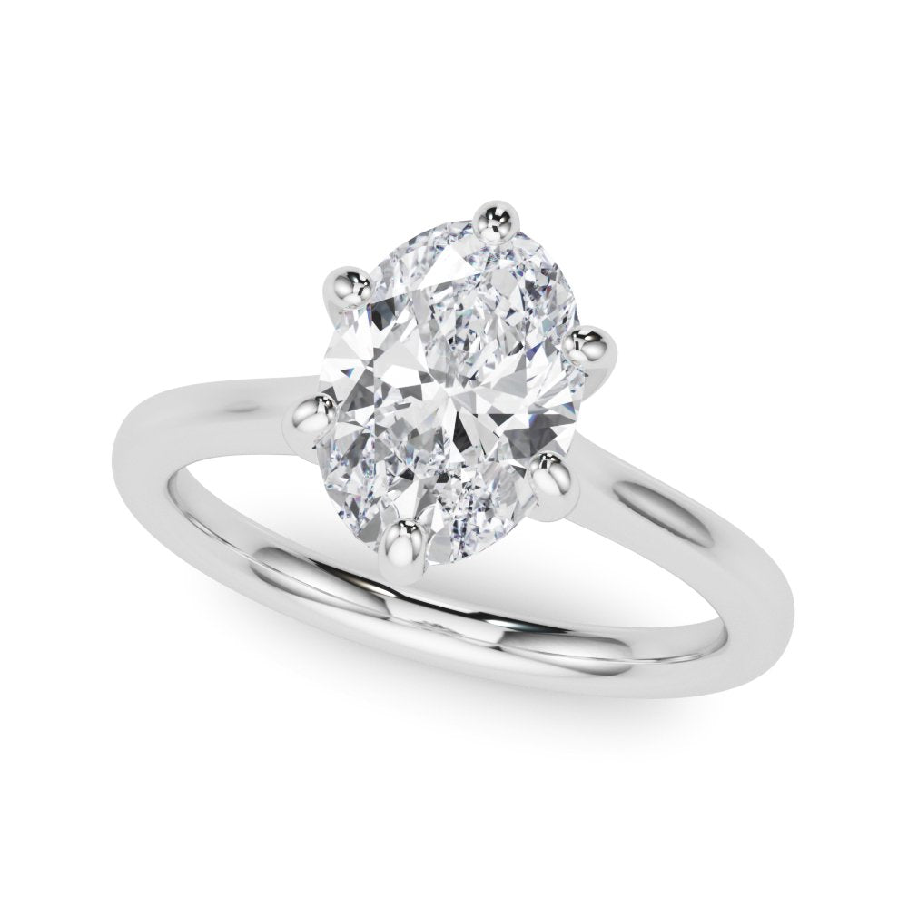 Eve Oval Solitaire Engagement Ring